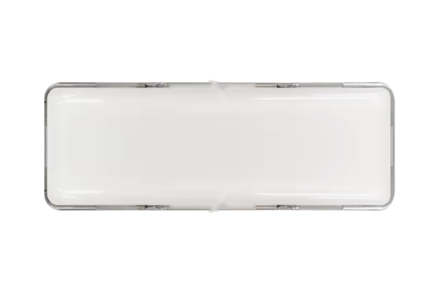 Clear protective cover for the 1" × 3" metal name tag